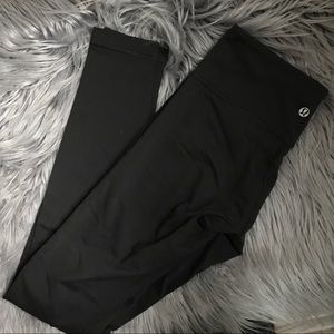 lululemon black 7/8 leggings size 6